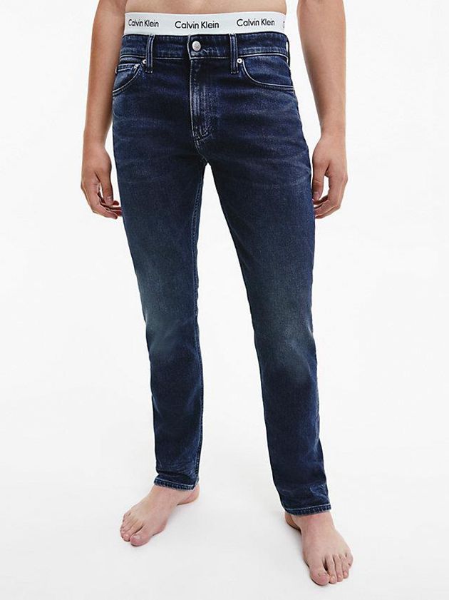 Calvin Klein USA Slim Mens Jeans Navy 6429571-SI